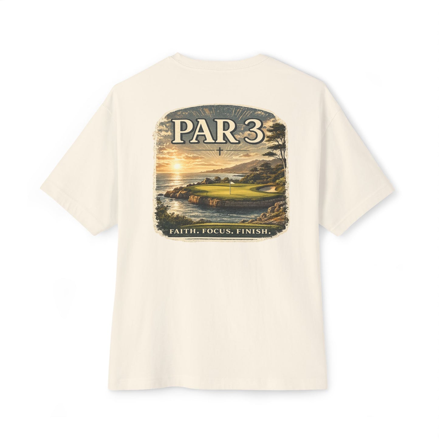 Divine Greens Vintage Golf Tee — Retro Golf Graphic T-Shirt