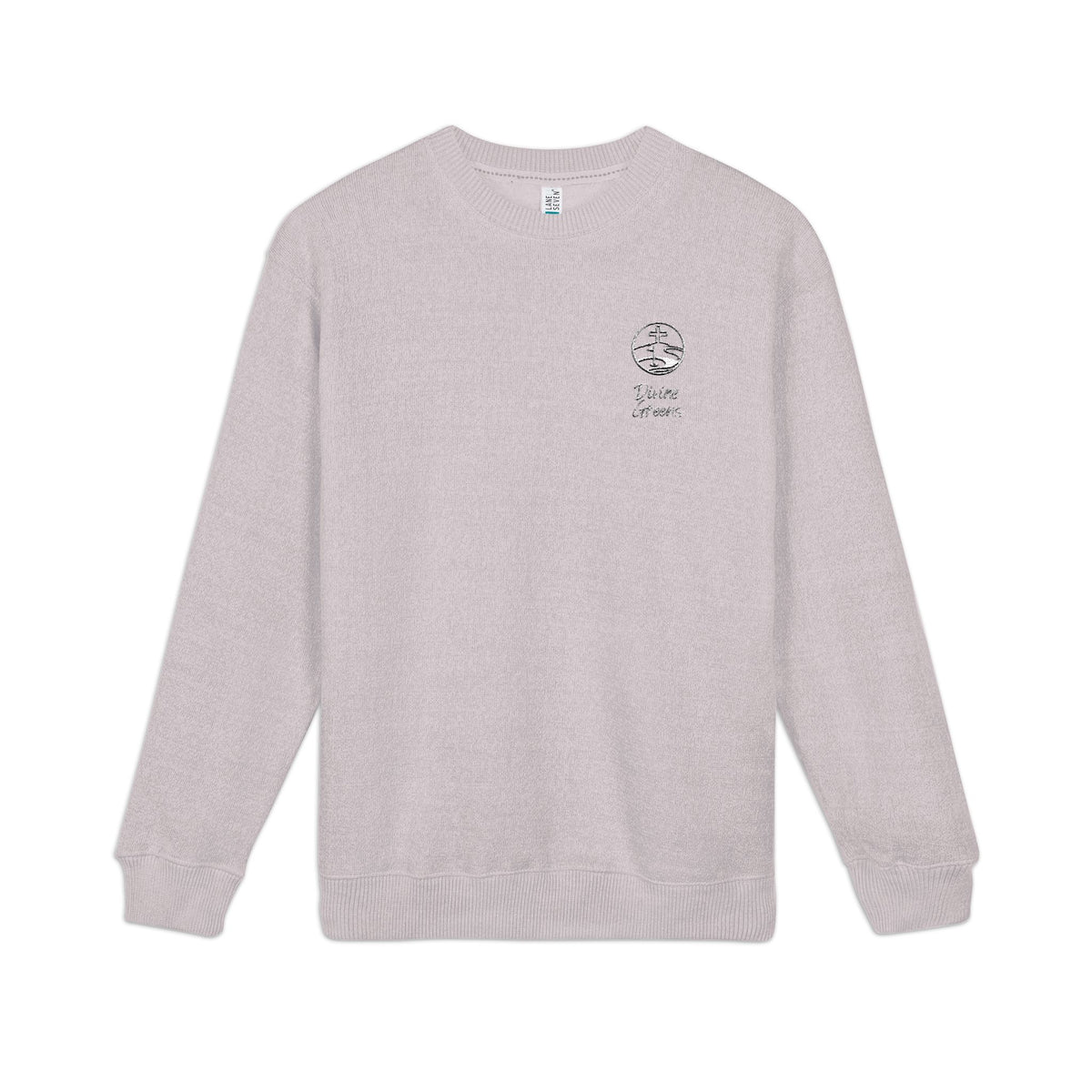 a long sleeved sweater with a cartoon character on it