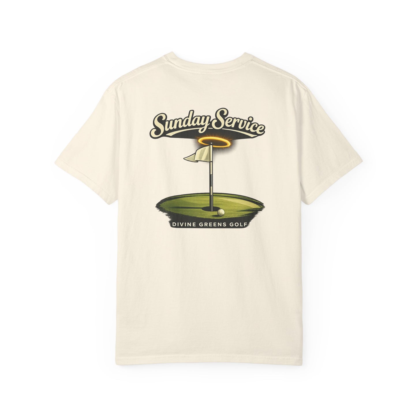 Sunday Service Divine Greens Golf Vintage Tee