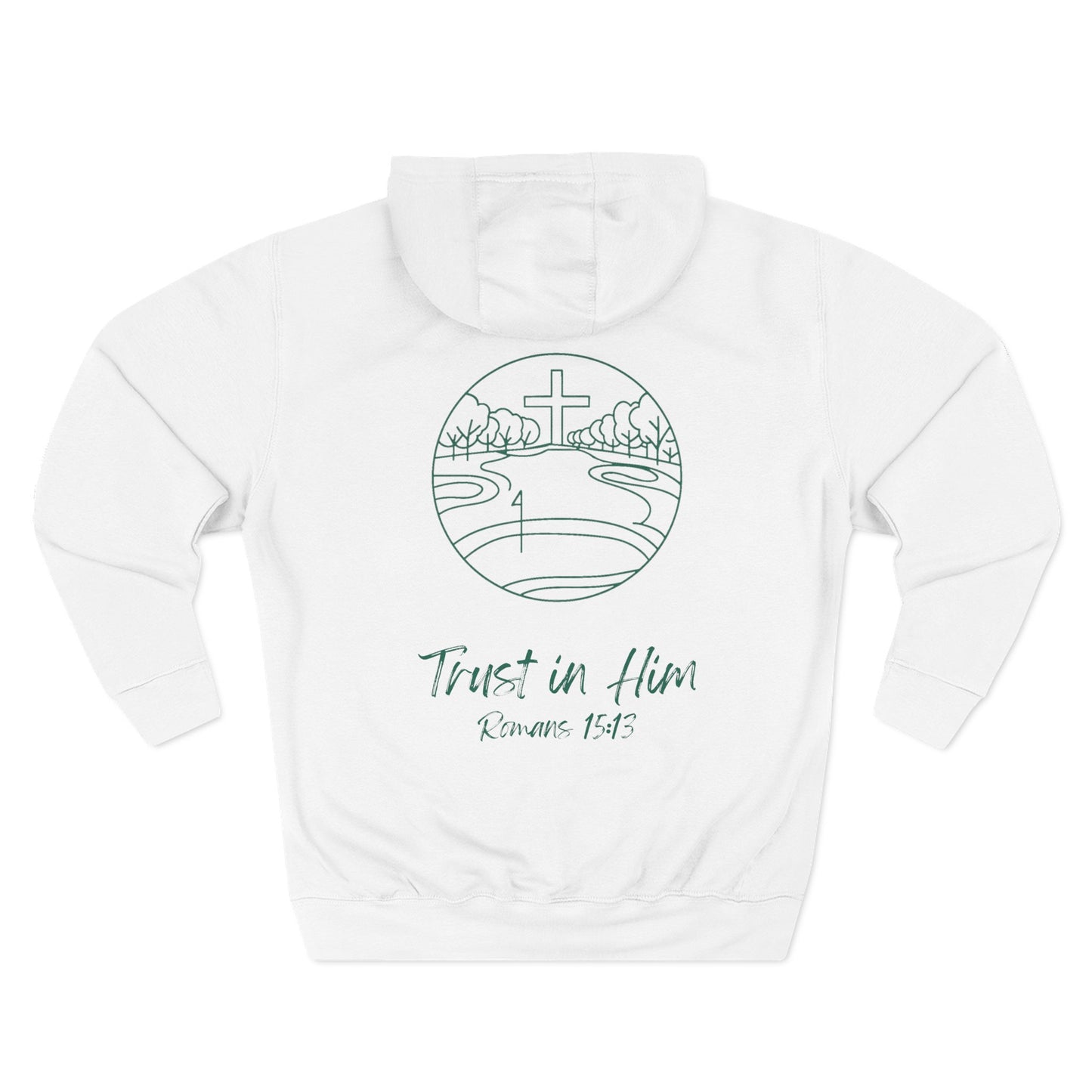 Romans 15:13- Overflow Golf Hoodie