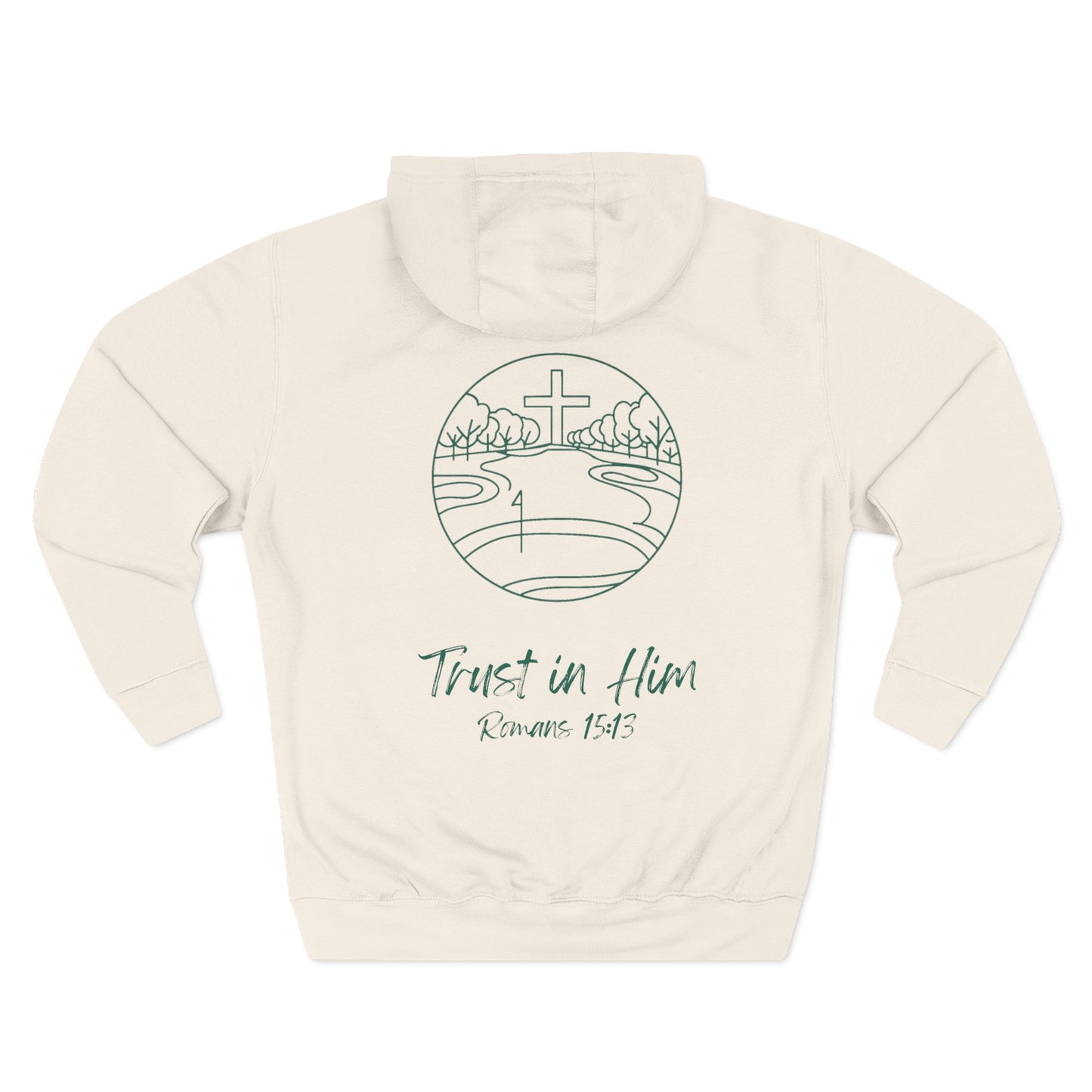 Romans 15:13- Overflow Golf Hoodie