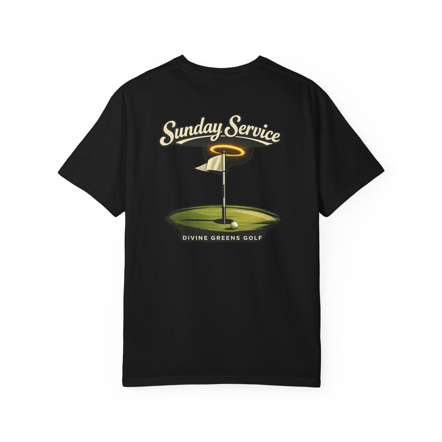 Sunday Service Divine Greens Golf Vintage Tee